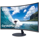 Samsung T55 Curved Monitor: Immersive 27" Full HD Gaming Display