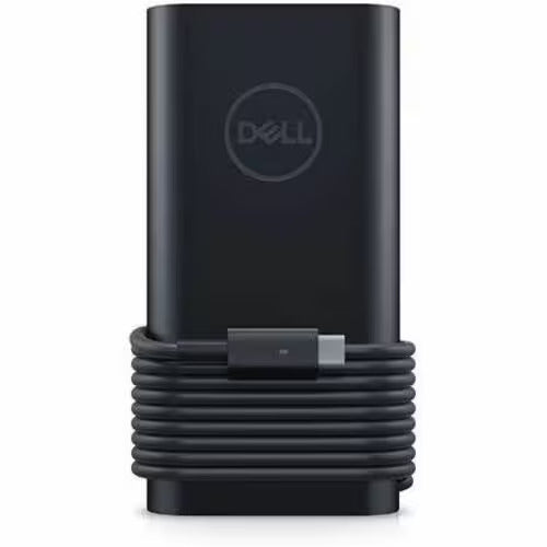 Dell 130-Watt AC Adapter for Dell Notebooks with a 3.2 ft power cord and USB Type-C support for fast charging.