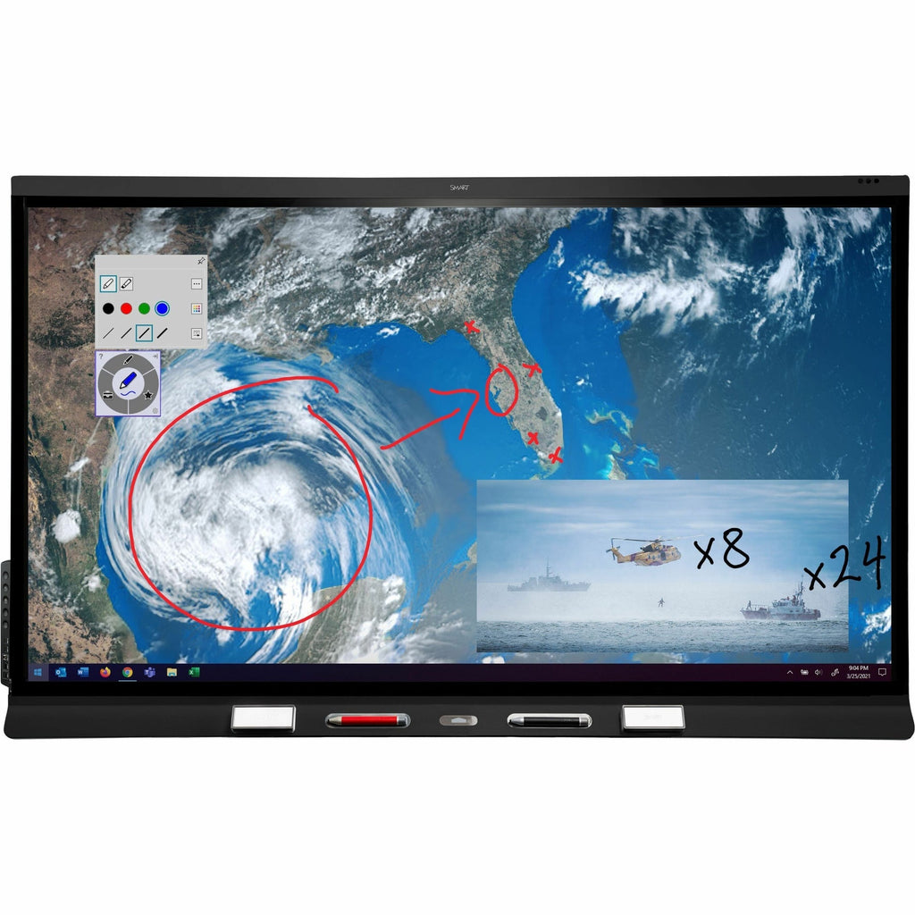 SMART Board GX065-V2 interactive display with embedded OS -65" - SBID-GX165-V2 - Projex Display