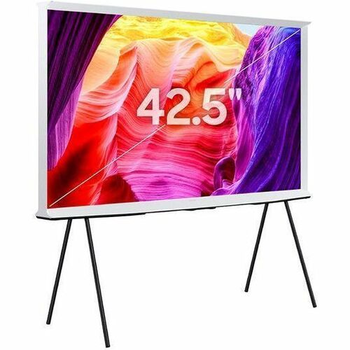 Samsung The Serif LS01D QN65LS01DAF 64.5" Smart LED-LCD TV - 4K UHDTV - High Dynamic Range (HDR) - Cloud White