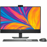 Dell OptiPlex 7420 All-in-One desktop with 23.8" FHD display, Intel Core i5 processor, 16GB RAM, 256GB SSD, and height-adjustable stand for enhanced productivity.