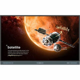 BenQ Board Pro RP7504 75-inch 4K UHD smart collaboration display with Google integration in a classroom setting.