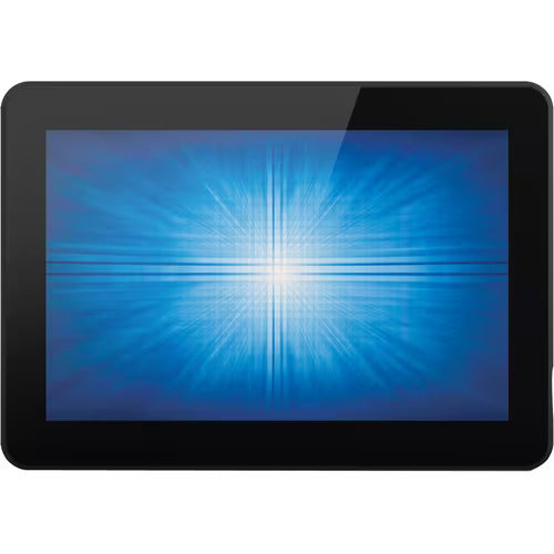 Elo I-Series E389883 10-inch POS terminal with modular peripherals and Android 10 operating system.