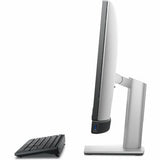 OptiPlex 7420 Plus All-in-One, 23.8" touchscreen, Intel Core i7-14700, 16GB RAM, 512GB SSD, sleek silver design, Wi-Fi 6E and Bluetooth connectivity.