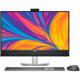 OptiPlex 7420 Plus All-in-One, 23.8" touchscreen, Intel Core i7-14700, 16GB RAM, 512GB SSD, sleek silver design, Wi-Fi 6E and Bluetooth connectivity.