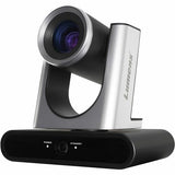 Lumens VCTR40B webcam with USB 3.0 and HDMI output, ideal for 1080p video conferencing and streaming.