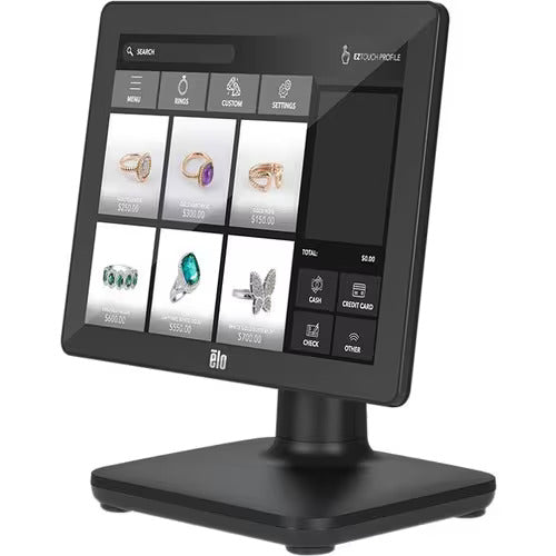 EloPOS System – 17-inch touchscreen POS terminal with Intel Core i3 and modular connectivity for retail and self-service applications