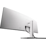 Dell UltraSharp 49-inch curved monitor (U4924DW) with IPS Black panel, 5120x1440 resolution, and USB-C hub.