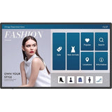 BenQ IL4301 43-inch smart interactive signage with 4K UHD display and germ-resistant touch screen, ideal for business environments.