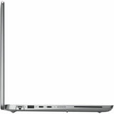  Latitude 5550 laptop with 15.6-inch Full HD display and sleek gray design, featuring multiple ports and privacy camera for secure use.