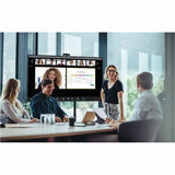 Optoma N-Series Professional Display, 4K UHD display for conference rooms, digital signage for business, hybrid work solution, interactive digital signage, corporate presentation display.