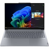 Lenovo ThinkBook 16 G7 QOY laptop with aluminum body, 16-inch WUXGA display, and Qualcomm Snapdragon processor