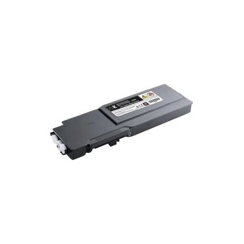 Dell W8D60 toner cartridge for Dell color laser printers, extra high yield with 11,000 page yield for crisp, high-quality prints.