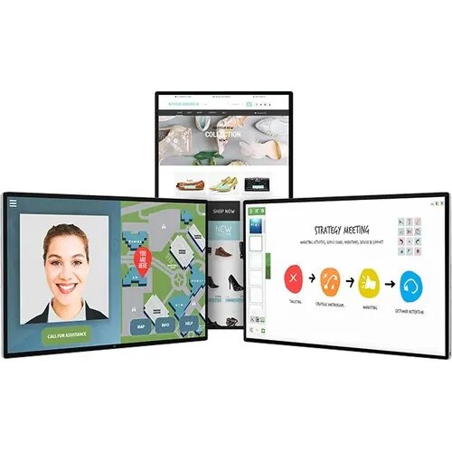 Elo 5053L 50-inch 4K UHD Interactive Display with PCAP Multi-Touch – Ideal for Retail, Corporate, and Digital Signage.