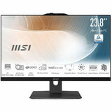  MSI Modern AM242 All-in-One Desktop with 24-inch touchscreen, Intel Core i7 processor, and advanced security features