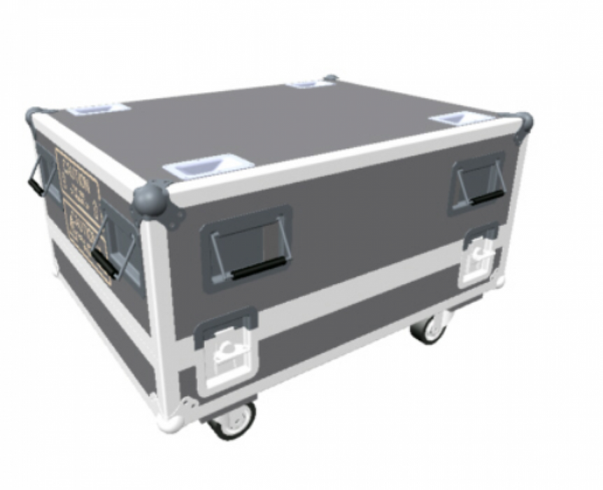 Barco- R9801855 F80 Flightcase - Projex Display