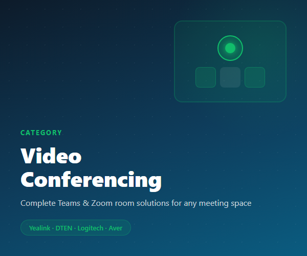 Video Conferencing Category Banner