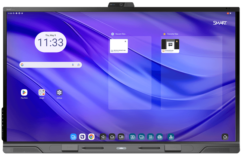 SMART M575-V5-P iQ Embedded Android OS Interface - Projex Display