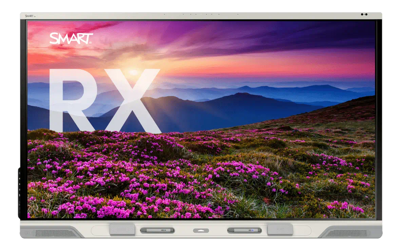 SMART Board RX086 series interactive display with iQ with 7 year warranty 