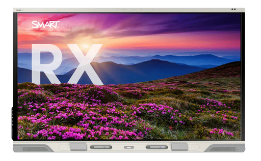SMART Board RX086 series interactive display with iQ with 7 year warranty 